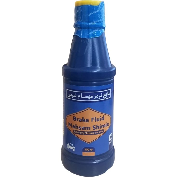 مایع روغن ترمز مهسام شیمی آبی Dot4